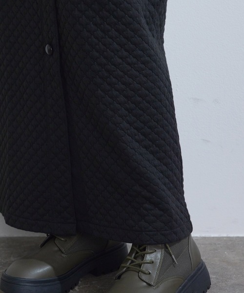 vis-`a-vis（ビサビ）の「【セットアップ対応】カットキルティングハイウエストスカート（スカート・レディース・ブラック/ブラウン系その他3/オレンジ系その他/キナリ/ベージュ・FREE）」の16枚目の写真