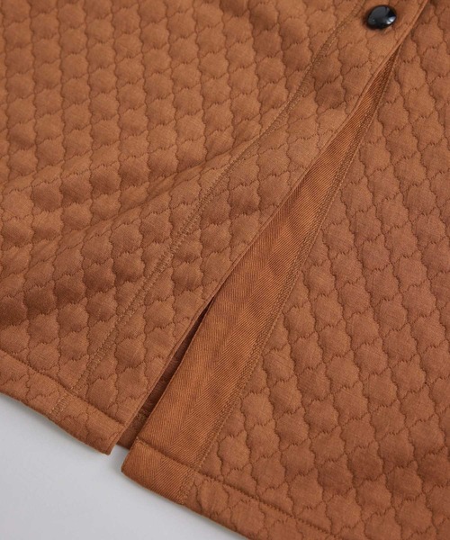 vis-`a-vis（ビサビ）の「【セットアップ対応】カットキルティングハイウエストスカート（スカート・レディース・ブラック/ブラウン系その他3/オレンジ系その他/キナリ/ベージュ・FREE）」の10枚目の写真