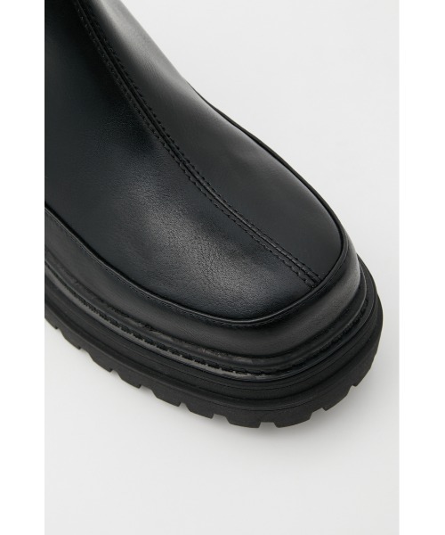 SLY(スライ)の「CHUNKY SOLE SQUARE KNEE BOOTS/チャンキーソールスクエアニーブーツ(ブーツ・レディース・ブラック・LARGE/MEDIUM/SMALL)」の8枚目の写真