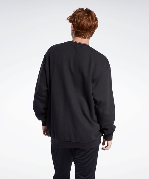 Reebok(リーボック)の「クラシックス ベクター クルー スウェットシャツ / Classics Vector Crew Sweatshirt(スウェット・メンズ・オフホワイト/ネイビー×ホワイト/ブラック/ピンク系その他/ホワイト×ブルー・LARGE/X-LARGE/XXX-LARGE/XX-LARGE/MEDIUM/X-SMALL/SMALL)」の21枚目の写真