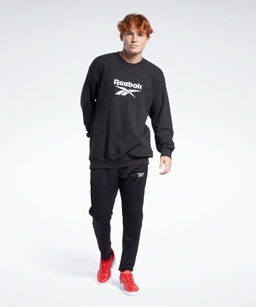 Reebok(リーボック)の「クラシックス ベクター クルー スウェットシャツ / Classics Vector Crew Sweatshirt(スウェット・メンズ・オフホワイト/ネイビー×ホワイト/ブラック/ピンク系その他/ホワイト×ブルー・LARGE/X-LARGE/XXX-LARGE/XX-LARGE/MEDIUM/X-SMALL/SMALL)」の22枚目の写真