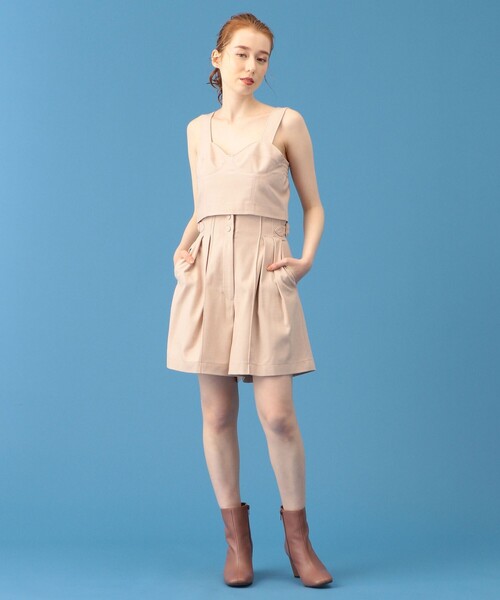 ビスチェセットキュロット