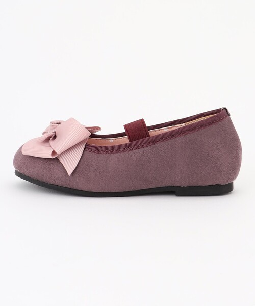 ANY（エニィ）の「スエードリボンバレエ パンプス（パンプス・キッズ・ネイビー系/オールドローズ系・21/18/19/22/20/16/17）」の7枚目の写真