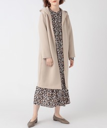 RIVE DROITE | ビンテージ風の花柄がこなれ感たっぷり　フラワープリントギャザーワンピース(ワンピース)