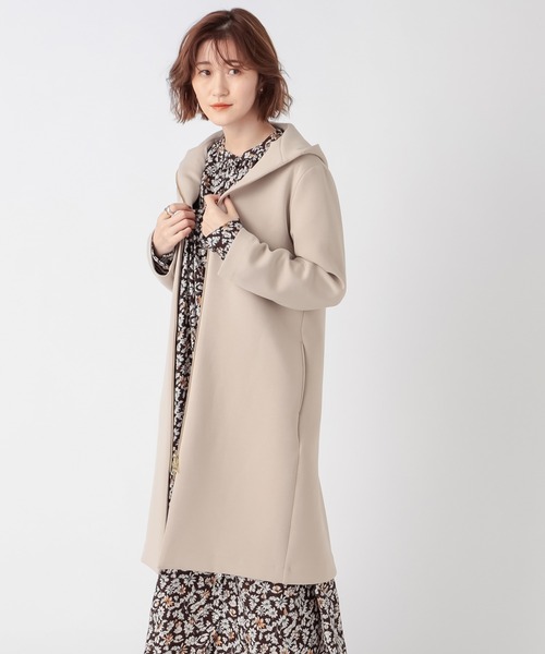 RIVE DROITE（リヴドロワ）の「ビンテージ風の花柄がこなれ感たっぷり　フラワープリントギャザーワンピース（ワンピース・レディース・ブラウン/ブラック・FREE）」の18枚目の写真