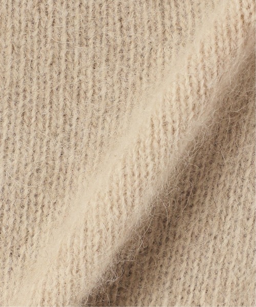 Simplicite（サンプリシテ）の「FUR KNIT Vネックカーディガン◆（カーディガン/ボレロ・レディース・ベージュ/ネイビー/マスタード・FREE）」の13枚目の写真
