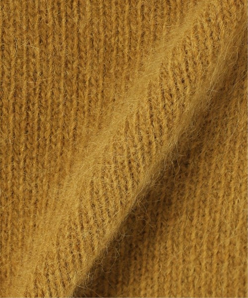 Simplicite（サンプリシテ）の「FUR KNIT Vネックカーディガン◆（カーディガン/ボレロ・レディース・ベージュ/ネイビー/マスタード・FREE）」の8枚目の写真