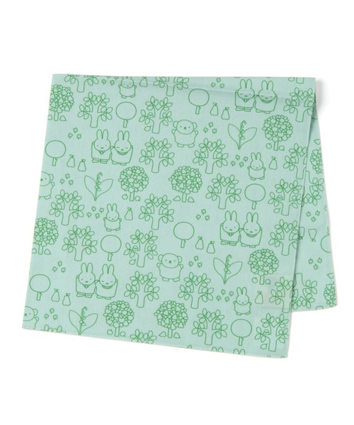 studio CLIP(スタディオクリップ)の「プリントハンカチ〔Dick Brunaコラボ〕(ハンカチ/ハンドタオル・レディース・グレー/グリーン/オフホワイト・FREE)」の8枚目の写真