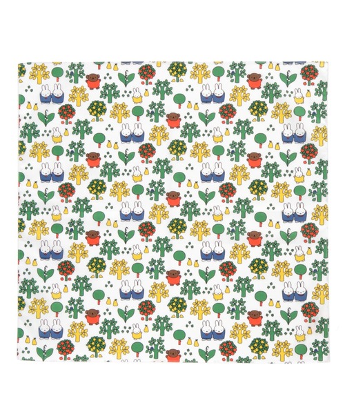 studio CLIP(スタディオクリップ)の「プリントハンカチ〔Dick Brunaコラボ〕(ハンカチ/ハンドタオル・レディース・グレー/グリーン/オフホワイト・FREE)」の6枚目の写真