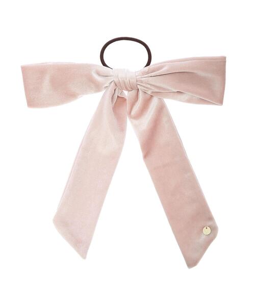 SLURR（スラ―）の「ベロアリボンポニー（ヘアゴム・レディース・ブラック/ベージュ・FREE）」の14枚目の写真