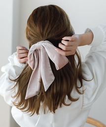 SLURR | ベロアリボンポニー(ヘアゴム)