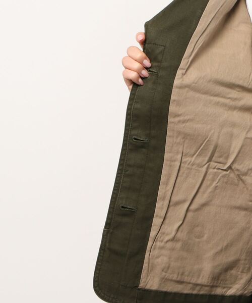Banana Republic(バナナリパブリック)の「エッセンシャル カーゴジャケット(ミリタリージャケット・レディース・カーキ・S/XS/L/M)」の9枚目の写真