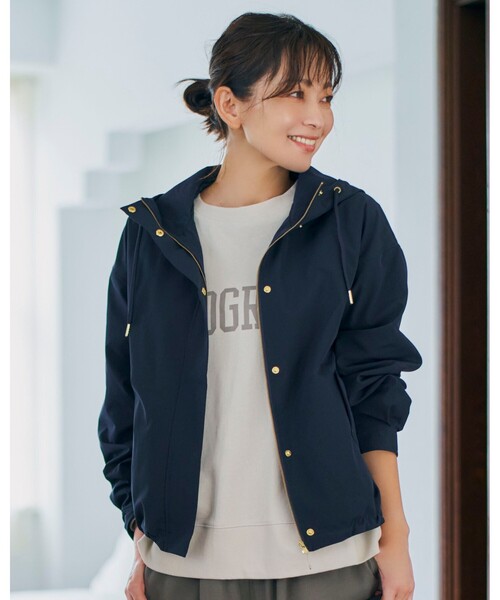 SHOO・LA・RUE(シューラルー)の「◆【S-3L/USAコットン】ロゴプリントスウェット(スウェット・レディース・チャコールグレー/ブラウン系/ブルー系1/ホワイト系3/オリーブ系/ベージュ系1・02/03/01/04)」の15枚目の写真