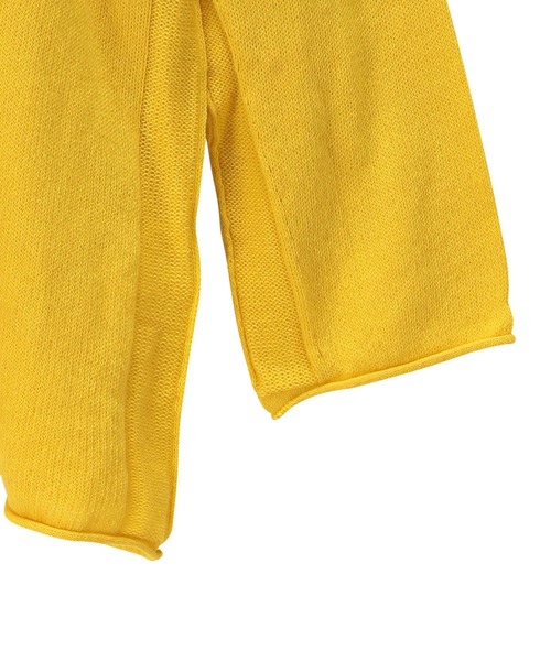 Plantation（プランテーション）の「ライプニット/ニット（ニット/セーター・レディース・イエロー/オフホワイト/ブラック/グレー・M size）」の12枚目の写真