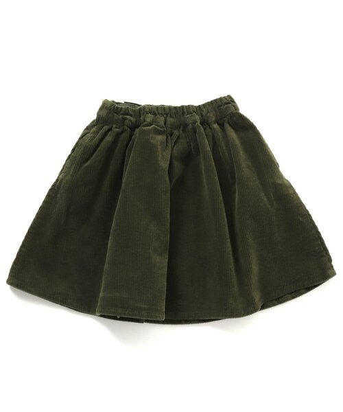 F.O.KIDS（エフオーキッズ）の「コール天クライミングスカート（スカート・キッズ・ブラック/グリーン/マスタード/パープル・80/90/95/100/110/120/130/140）」の6枚目の写真