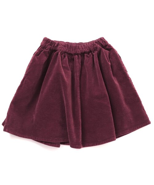 F.O.KIDS（エフオーキッズ）の「コール天クライミングスカート（スカート・キッズ・ブラック/グリーン/マスタード/パープル・80/90/95/100/110/120/130/140）」の8枚目の写真