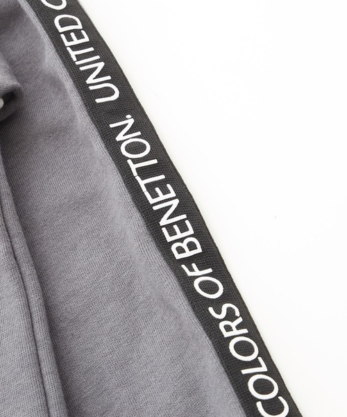 BENETTON (UNITED COLORS OF BENETTON)（ベネトンユナイテッドカラーズオブベネトン）の「【BENETTON / ベネトン】キッズテーププリントスウェット / トレーナー（スウェット・キッズ・チャコールグレー/ライトグレー/ライトブルー/ネイビー・130/140/150/160）」の18枚目の写真