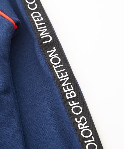 BENETTON (UNITED COLORS OF BENETTON)（ベネトンユナイテッドカラーズオブベネトン）の「【BENETTON / ベネトン】キッズテーププリントスウェット / トレーナー（スウェット・キッズ・チャコールグレー/ライトグレー/ライトブルー/ネイビー・130/140/150/160）」の8枚目の写真