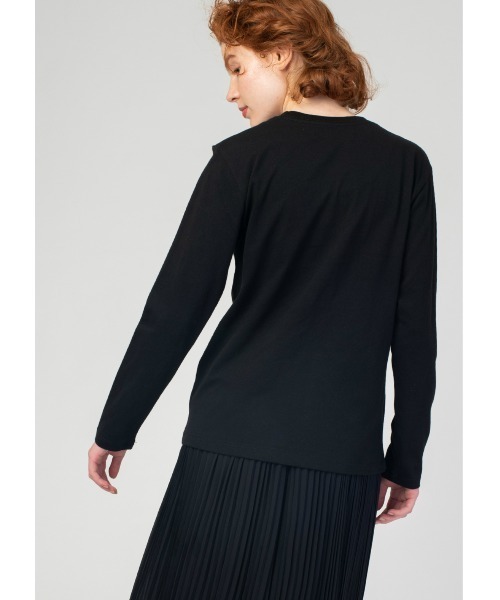 Design Tshirts Store graniph（デザイン　ティーシャツ　ストア　グラニフ）の「インザスーパーノヴァ｜長袖Tシャツ（Tシャツ/カットソー・メンズ・ブラック・SMALL/MEDIUM/LARGE/X-SMALL）」の6枚目の写真