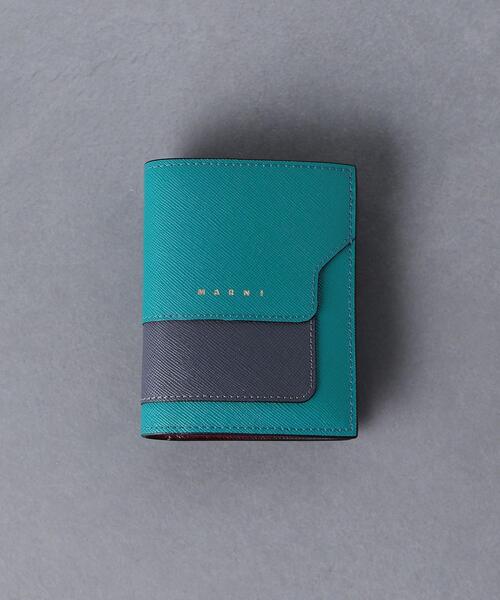 ＜MARNI（マルニ）＞コンビ 二つ折り ウォレット ■■■