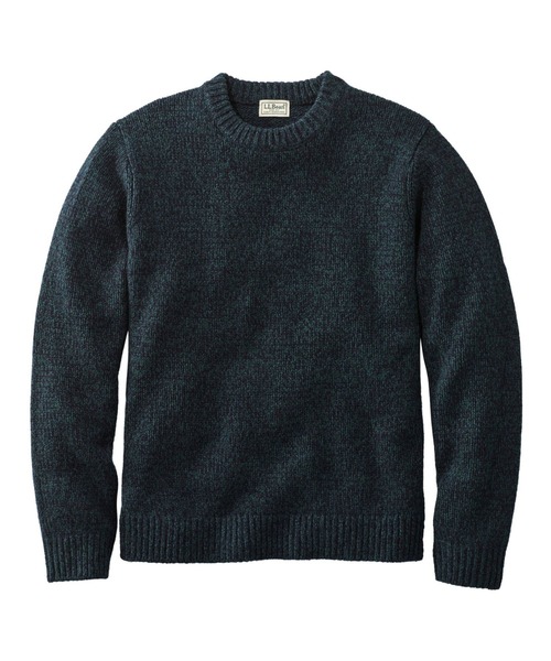 L.L.Bean（エルエルビーン）の「エル・エル・ビーン・クラシック・ラグ・ウール・セーター、クルーネック ジャパン・フィット（ニット/セーター・メンズ・ネイビー/チャコール/アイボリー/ネイビー系/セージグリーン/ブラウン系・MEDIUM/LARGE/X-LARGE/XX-LARGE/SMALL）」の6枚目の写真