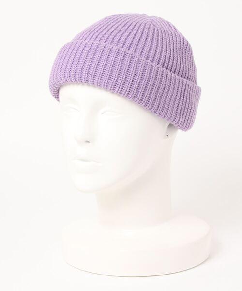 c.u.l（シーユーエル）の「【c.u.l】無地シンプル ワントーンビーニー cula269（ニットキャップ/ビーニー・レディース・イエロー/ホワイト/ブラウン/ブラック/オレンジ/パープル/グリーン/グレー・FREE）」の20枚目の写真