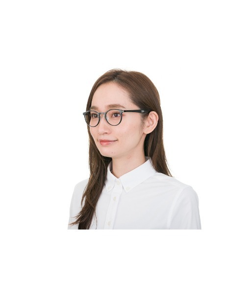 UNITED ARROWS（ユナイテッドアローズ）の「ボストン型 めがね｜Zoff｜UNITED ARROWS  (ゾフ｜ユナイテッドアローズ)（メガネ・レディース・グリーン系その他/グレー/ブラック・FREE）」の14枚目の写真