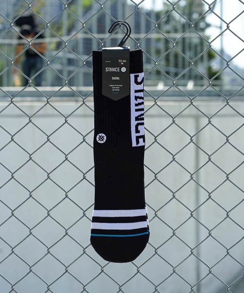 STANCE（スタンス）の「【STANCE / スタンス】OG / 吸湿通気性コームドコットンブレンドブランドロゴデザインロング丈ハイソックス（ソックス/靴下・メンズ・ブラック/ホワイト/カモフラージュ/ホワイト×レッド/グレー系その他・SMALL/LARGE）」の12枚目の写真