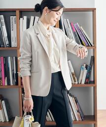 green label relaxing | パウドレ テーラード ジャケット -ウォッシャブル・ストレッチ・防シワ- ◇No01◇(テーラードジャケット)