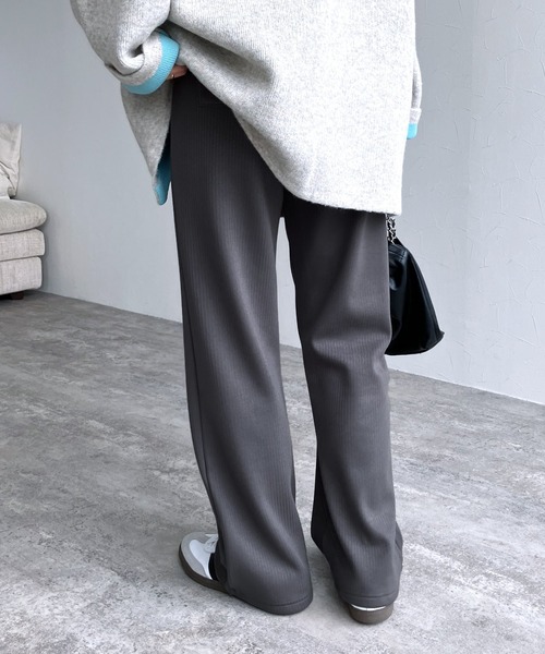 reca（レカ）の「ぬくぬく暖か！美シルエット裏起毛セミワイド