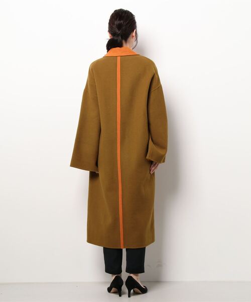 ROSE BUD（ローズバッド）の「リバーコート（ダウンジャケット/コート・レディース・ブラウン/カーキ・SMALL/MEDIUM）」の4枚目の写真