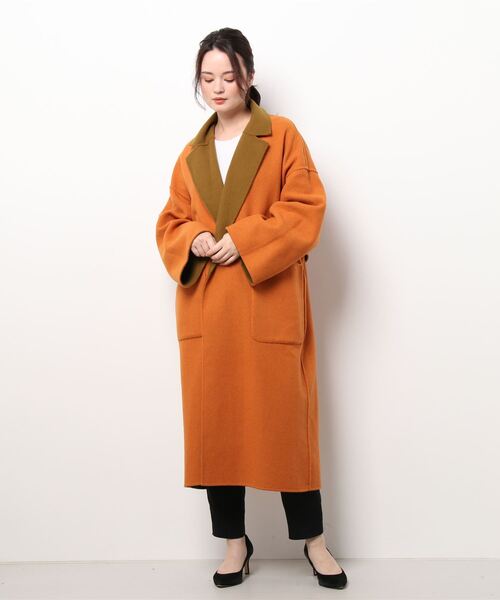 ROSE BUD（ローズバッド）の「リバーコート（ダウンジャケット/コート・レディース・ブラウン/カーキ・SMALL/MEDIUM）」の5枚目の写真