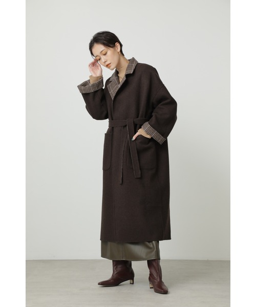 ROSE BUD（ローズバッド）の「リバーコート（ダウンジャケット/コート・レディース・ブラウン/カーキ・SMALL/MEDIUM）」の19枚目の写真