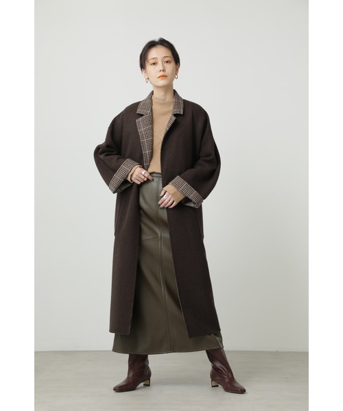 ROSE BUD（ローズバッド）の「リバーコート（ダウンジャケット/コート・レディース・ブラウン/カーキ・SMALL/MEDIUM）」の18枚目の写真