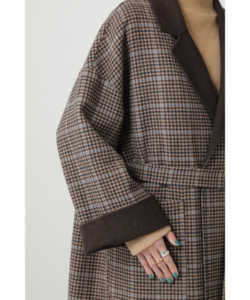 ROSE BUD（ローズバッド）の「リバーコート（ダウンジャケット/コート・レディース・ブラウン/カーキ・SMALL/MEDIUM）」の13枚目の写真