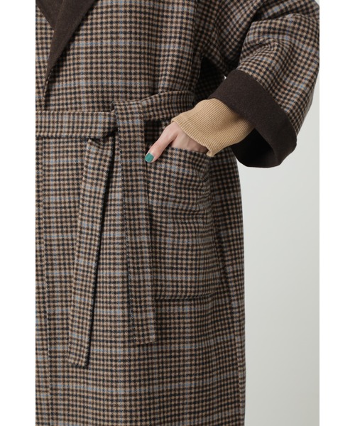 ROSE BUD（ローズバッド）の「リバーコート（ダウンジャケット/コート・レディース・ブラウン/カーキ・SMALL/MEDIUM）」の11枚目の写真