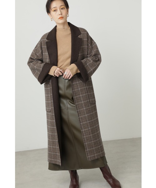 ROSE BUD（ローズバッド）の「リバーコート（ダウンジャケット/コート・レディース・ブラウン/カーキ・SMALL/MEDIUM）」の22枚目の写真