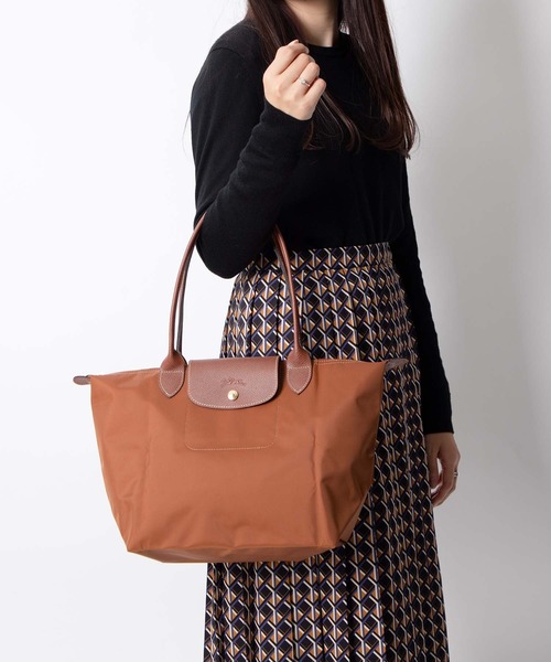 ECHELLE Liberte（エシェルリベルテ）の「LONGCHAMP LE PLIAGE ロンシャン プリアージュ ハンドバッグ（ハンドバッグ・レディース・ネイビー/ブラック/グレー/オレンジ系その他/レッド/パープル/オフホワイト/ガンメタ・FREE）」の7枚目の写真