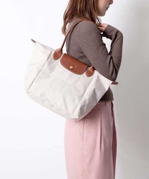 ECHELLE Liberte（エシェルリベルテ）の「LONGCHAMP LE PLIAGE ロンシャン プリアージュ ハンドバッグ（ハンドバッグ・レディース・ネイビー/ブラック/グレー/オレンジ系その他/レッド/パープル/オフホワイト/ガンメタ・FREE）」の2枚目の写真