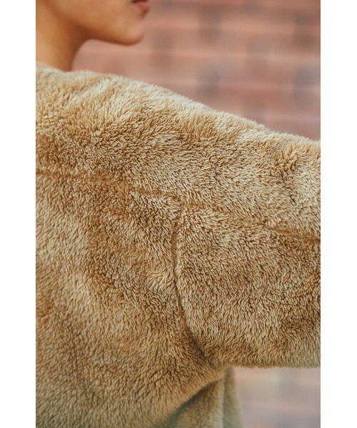 KELTY（ケルティ）の「[KELTY/ケルティ]スイッチングレトロフリースクルー（その他アウター・レディース・ブラック/ベージュ/グリーン・M/XS/L/S/XL）」の9枚目の写真
