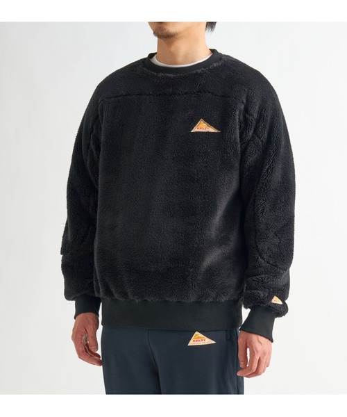 KELTY（ケルティ）の「[KELTY/ケルティ]スイッチングレトロフリースクルー（その他アウター・レディース・ブラック/ベージュ/グリーン・M/XS/L/S/XL）」の10枚目の写真