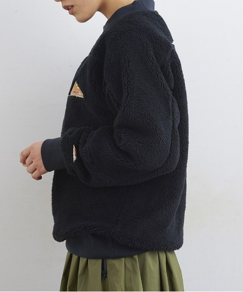 KELTY（ケルティ）の「[KELTY/ケルティ]スイッチングレトロフリースクルー（その他アウター・レディース・ブラック/ベージュ/グリーン・M/XS/L/S/XL）」の8枚目の写真