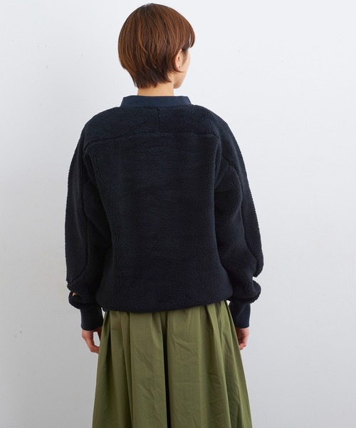 KELTY（ケルティ）の「[KELTY/ケルティ]スイッチングレトロフリースクルー（その他アウター・レディース・ブラック/ベージュ/グリーン・M/XS/L/S/XL）」の7枚目の写真