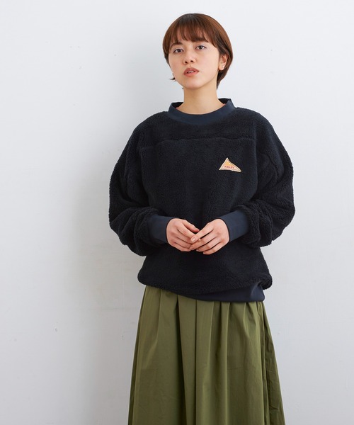 KELTY（ケルティ）の「[KELTY/ケルティ]スイッチングレトロフリースクルー（その他アウター・レディース・ブラック/ベージュ/グリーン・M/XS/L/S/XL）」の6枚目の写真