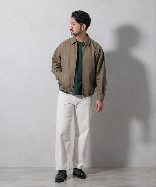 EDIFICE LA BOUCLE（エディフィスラブークル）の「【LA BOUCLE】シャンブレーギャバジン ショートブルゾン（ブルゾン・メンズ・カーキ・3/2/1）」の16枚目の写真