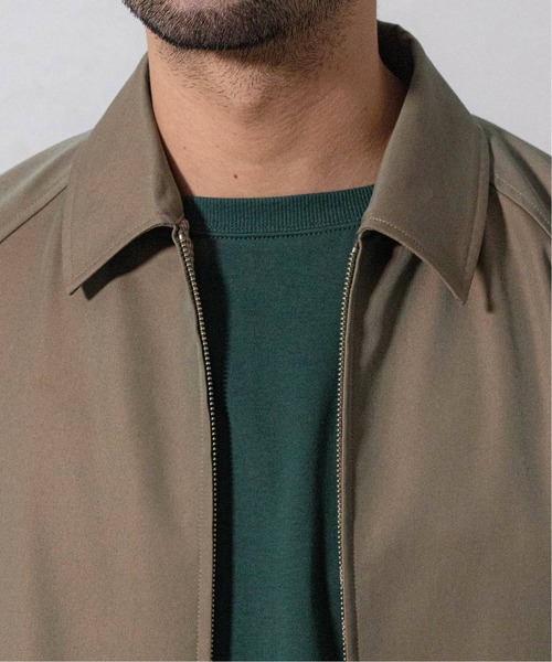 EDIFICE LA BOUCLE（エディフィスラブークル）の「【LA BOUCLE】シャンブレーギャバジン ショートブルゾン（ブルゾン・メンズ・カーキ・3/2/1）」の8枚目の写真