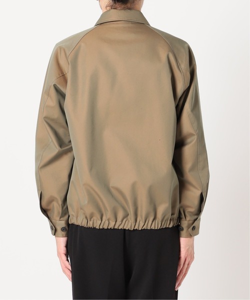 EDIFICE LA BOUCLE（エディフィスラブークル）の「【LA BOUCLE】シャンブレーギャバジン ショートブルゾン（ブルゾン・メンズ・カーキ・3/2/1）」の3枚目の写真