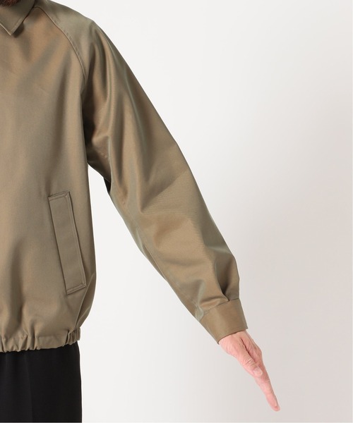 EDIFICE LA BOUCLE（エディフィスラブークル）の「【LA BOUCLE】シャンブレーギャバジン ショートブルゾン（ブルゾン・メンズ・カーキ・3/2/1）」の20枚目の写真