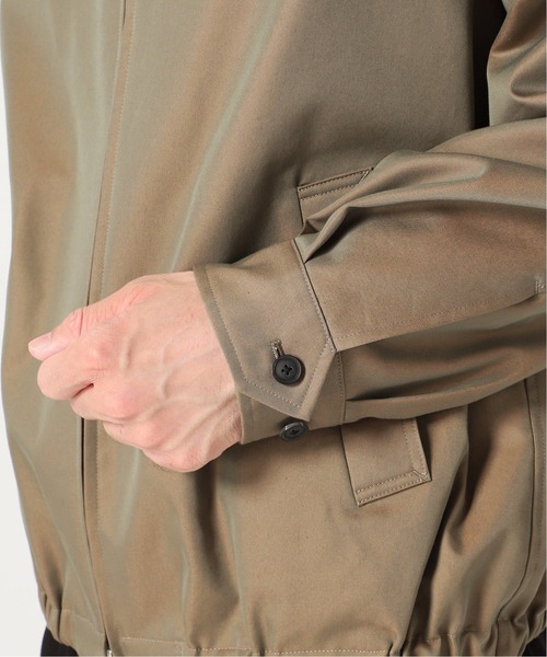 EDIFICE LA BOUCLE（エディフィスラブークル）の「【LA BOUCLE】シャンブレーギャバジン ショートブルゾン（ブルゾン・メンズ・カーキ・3/2/1）」の14枚目の写真