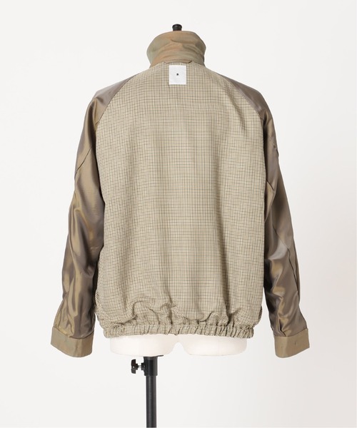 EDIFICE LA BOUCLE（エディフィスラブークル）の「【LA BOUCLE】シャンブレーギャバジン ショートブルゾン（ブルゾン・メンズ・カーキ・3/2/1）」の10枚目の写真